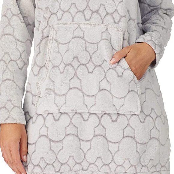 Disney Women's Mickey Mouse Fleece Lounge Hoodie - Picture 5 of 10